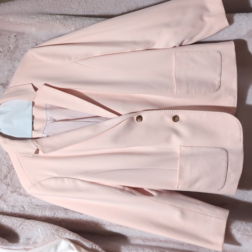 Talbot's Aberdeen Easy Travel Blazer, Baby pink 20W
